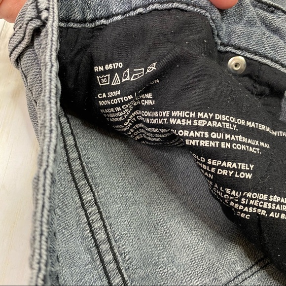 Urban Outfitters BDG Gray High Rise Cheeky Shorts - Picture 5 of 7